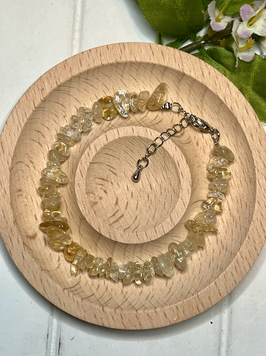 Bracelet, Citrine Chip